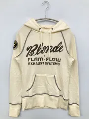 MOUSSY マウジー パーカー 1 アイボリー 裏起毛 前面プリント 長袖 プルオーバー レディースのサムネイル