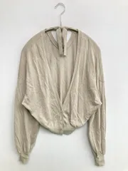 Noela ノエラ カーディガン/ボレロ F ベージュ ウール・ニット ナイロン 無地 ショート丈 長袖 レディースのサムネイル
