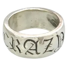 CRAZY PIG クレイジーピッグ OLD ENGLISH RING オールド イングリッシュ リング シルバー系 12.5号【中古】のサムネイル