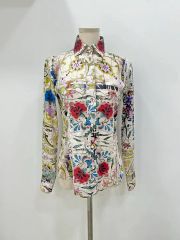 美品✨ ETRO エトロ ペイズリー柄 長袖シャツ 洗える 40 イタリア製 綿