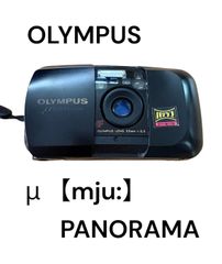 OLYMPUS μ[mju:] PANORAMA フィルムカメラ - メルカリ