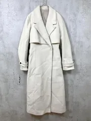 tocco closet トッコクローゼット 186-158923 ベルト付きヨークデザインロング コート sizeM/ベージュ ◆■レディースのサムネイル