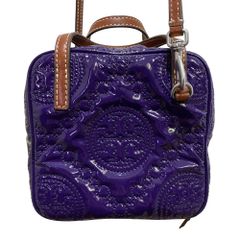 5s41 TORY BURCH パテント Tモノグラム キューブ ショルダー - メルカリ