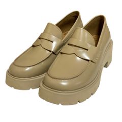 美品】カンペール 定番人気 ミラ ローファー 厚底 - メルカリ