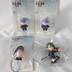 【新品未開封】4点セット 劇場版 呪術廻戦0 コスチュームキューピー 五条悟 乙骨憂太 ドリンクホルダー トッパー 禪院真希 フィギュア ストラップ まとめ売り W-494