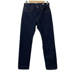 美品 ORDINARY FITS オーディナリーフィッツ バンダナバックポケット デニムパンツ ジーンズ サイズ28 インディゴ レディース 古着 中古 USEDのサムネイル