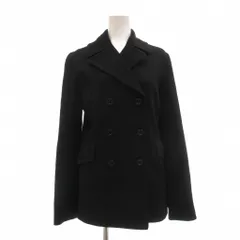ユナイテッドアローズ UNITED ARROWS WORK FOR HOLIDA ピーコート Pコート 38 黒 ブラック ダブルブレスト /SXのサムネイル