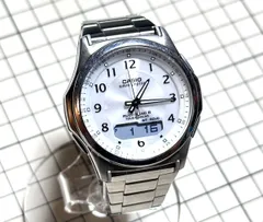 稼働 CASIO カシオ WAVE CEPTOR ウェーブ セプター 電波 ソーラー マルチバンド6 タフソーラー WVA-M630 アナログ ウォッチ 腕時計