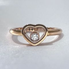 美品】Chopard ハッピーハート リング ローズゴールド