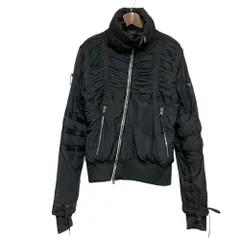 美品 adidas by Stella McCartney アディダスバイステラマッカートニー ギャザー パデッドジャケット ブルゾン サイズ38 グレー レディース 古着 中古 USEDのサムネイル