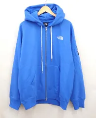 ★7867☆THE NORTH FACE ノースフェイス スクエアロゴフルジップ Square Logo Full Zip NT12335　美品　XXL