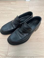 ✨PRADA✨プラダ☆ブラック☆ローファー☆27.5cm☆メンズ☆革靴☆美品 