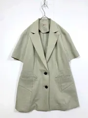 JUSGLITTY ジャスグリッティー 43244670 定価19800円 ハーフスリーブ ジャケット size2/ベージュ ■◆レディースのサムネイル