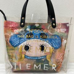 超希少 SIMEON FARRAR ジュートアートトートバッグ ❤︎コラージュ柄 