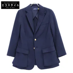 POLO RALPH LAUREN　ポロ ラルフローレン　ネイビー ウール 金釦 ブレザージャケット　6のサムネイル
