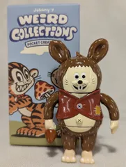 HOW2WORK Johnny's WEiRD COLLECTiONS POCKET CREATURES HEAD LOCK STUDIO HAPPY MYCE 茶色