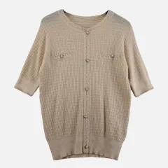 ベージュ レディース ニット 85-160 N2708のサムネイル