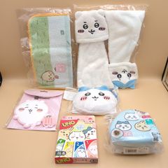 ちいかわ グッズまとめ ラストワン賞 ラグマット のれん ティッシュ 