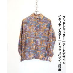 CALUGI E GIANNELLI　半袖シャツ　イタリア　ヴィンテージシャツ CALUGI E GIANNELLI 半袖シャツ イタリア ヴィンテージシャツ - メルカリ