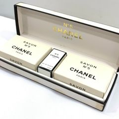 [신품 미사용!!] CHANEL 샤넬 No5 사본 비누 75g 2개 No5 오두트 왈렛 4ml EDT 향수 3점 세트