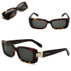 フェラガモ サングラス Ferragamo SF1105S-240 サングラス UVカット グローバルフィット ハバナ グレー レディースのサムネイル