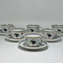 HEREND ヘレンド フィッシュネット「ウサギ」フィギュリン ブルー No.4