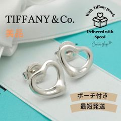 ほぼ未使用 ティファニー オープンハート ピアス T477 - メルカリ