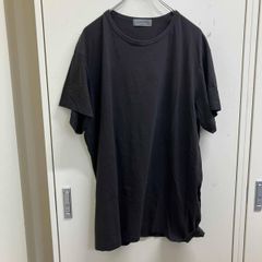 YOHJI YAMAMOTO POUR HOMME 定番カルティマ天竺丸首半袖 HD-T02-070