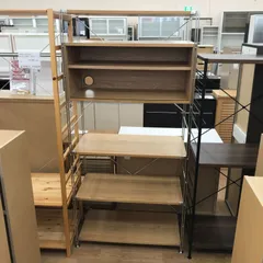 ★関東地域限定販売★リユースのサカイ春日部店★ 無印良品 ステンレスユニットシェルフ   管理0609-03のサムネイル