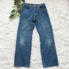 良品✨ CHECKBERRY チェッカーベリーデニム パンツ ブルー ストレート ジーンズ カジュアル ナチュラルのサムネイル