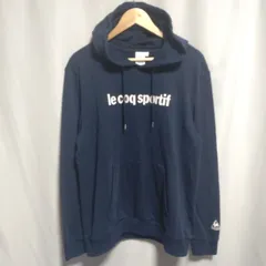 le coq sportif ルコックスポルティフ プルオーバー パーカー O 紺のサムネイル