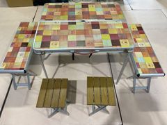 かず様専用】Coleman ナチュラルモザイクテーブル140プラス - メルカリ