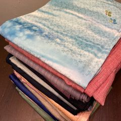 まとめ売り】正絹大島紬10枚 リメイク素材 ハンドメイド向け - メルカリ