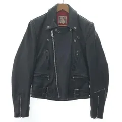 【中古】Lewis Leathers ライトニング ダブルライダースジャケット 34 ブラック ルイスレザーズ[10]のサムネイル