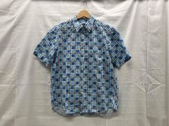 90s OLD STUSSY 半袖シャツ チェック 紺タグ USA製 ビンテージ - メルカリ