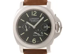 PANERAI パネライ ウォッチ ルミノール パワーリザーブ 時計 PAM00090 腕時計 ステンレススチール シルバー 自動巻き ブラック文字盤 メンズ【中古】436のサムネイル