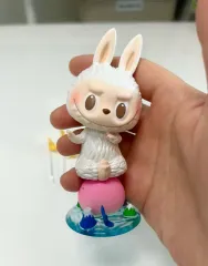 POP MART ラブブ フィギュア (フルーツシリーズ ピーチ)