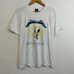 METALLICA Metal Up Your Ass デモ アートワーク プリント 半袖 Tシャツ バンドT コットン Ride the Lightning Against 古着 VINTAGE F174のサムネイル