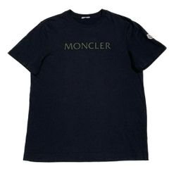 MONCLER 黒ワッペンメンズTシャツ オリーブカーキXL 5S541 - メルカリ