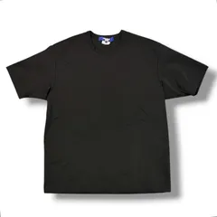 JUNYA WATANABE 綿ナイロンポンチ 無地TEE半袖Tシャツ カットソー ジュンヤワタナベ WO-T013 ブラック L （11174M）のサムネイル