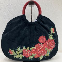 Art Maki】☆アートマキ☆ ローズ 薔薇 レザー リュックサック 黒