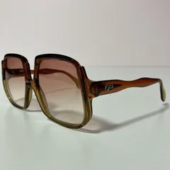 【ヴィンテージ】Persol RATTI ペルソール 70s サングラス スクエア オーバーサイズ レトロ　　　　T-434のサムネイル