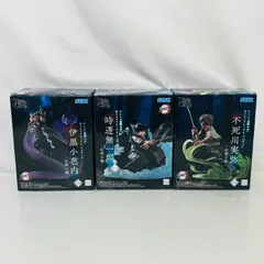 【まとめ】 鬼滅の刃 XrossLink 3体 セット 柱稽古編 フィギュア / 不死川実弥 伊黒小芭内 時透無一郎 SEGA プライズ セガ