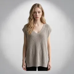 M/ ロロ・ピアーナ シルク 麻 スウェット ニット トップスのサムネイル