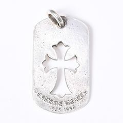 極美品 CHROME HEARTS クロムハーツ FLORAL CROSS フローラルクロス 