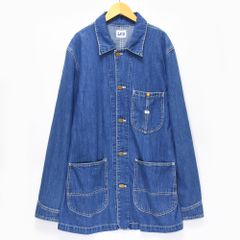 LEE SANFORIZED カバーオール デニム インディゴ GLT027 - メルカリ