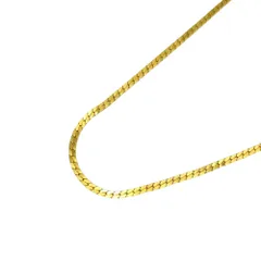 ウノアエレ UNOAERRE チェーン デザイン ネックレス K18YG 6.9g イエローゴールド【中古】のサムネイル