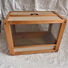 爬虫類、両生類用飼育ゲージ 天面側面金網メッシュ コーキング - メルカリ