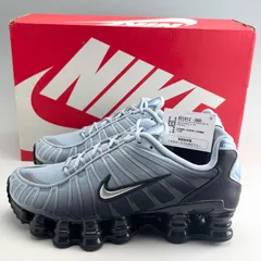 未使用品 W NIKE SHOX TL ANTHRACITE us5.5 22.5cm IO1912-060 ナイキ ショックス ブルーのサムネイル