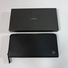 【未使用・訳あり特価】ポーター カレント ブラック ロングウォレット 052-02214 ラウンドファスナー 定価39,800円のサムネイル